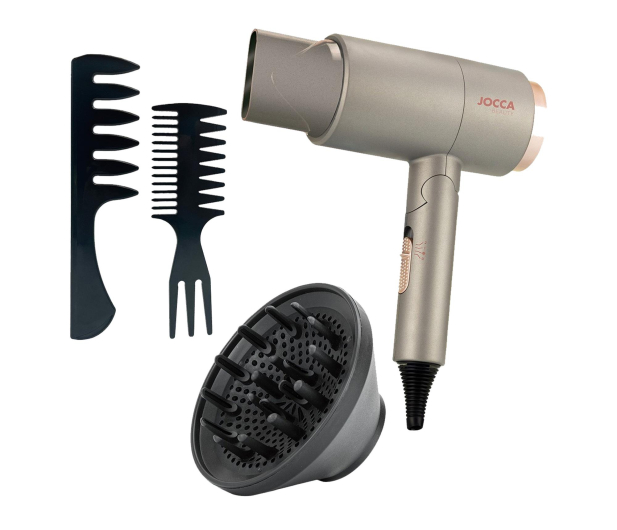 JOCCA Suszarka do włosów 2317 składana 2000W srebrna - 1569640 - zdjęcie